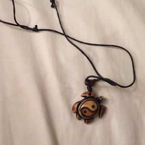 yin yang turtle necklace